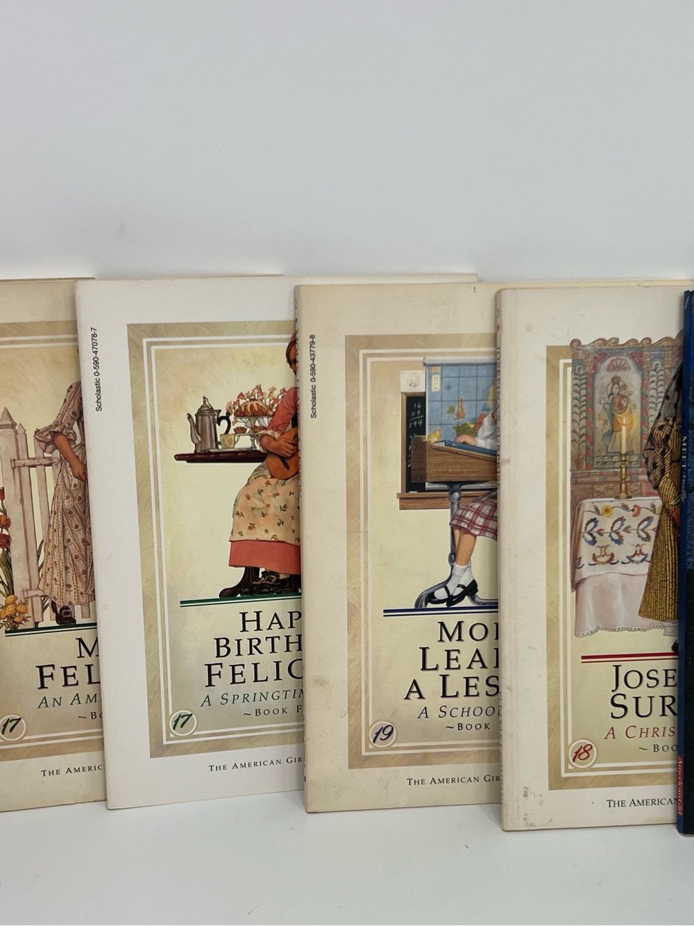 American Girl Doll Books Lot Of 6 Vintage Paperbacks Various Doll Names
